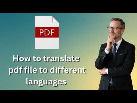 How to translate pdf file to different languages in mobile (Latest Upload)