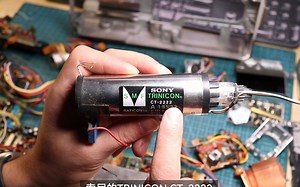 试用+拆解82年摄像管Sony专业摄像机DXC-1800