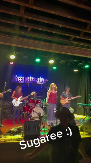 Brown Eyed Woman singing Sugaree! #sweetwater #browneyedwoman @gratefuldead #gratefuldeadhead #sugaree #livemusic