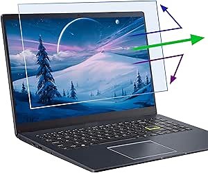 2 Pack 16 Inch Anti Blue Light Laptop Screen Protector, Reduce Eye Strain Anti Glare Screen Protector for 16’’ with 1920x1200 Resolution Laptops