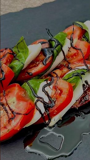 Restaurant quality Caprese salad in under 5 minutes