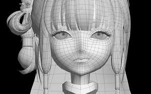 干货！3DMAX人物建模：超强脸部五官布线技巧教学 零基础入门角色建模教程