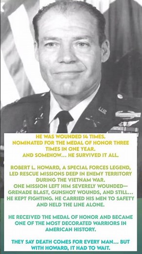 Robert L. Howard: The Soldier Death Couldn’t Take