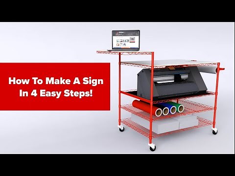 VWP - The Visual Sign Shop - How to Make a Sign in 4 Easy Steps