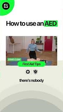 How to Use an AED Step-by-Step ⚡ Save a Life #shorts