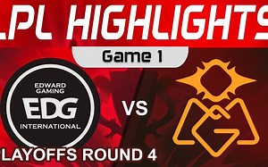 【英文流集锦】EDG vs OMG Highlights Game 1 LPL Spring Playoffs R4 2023