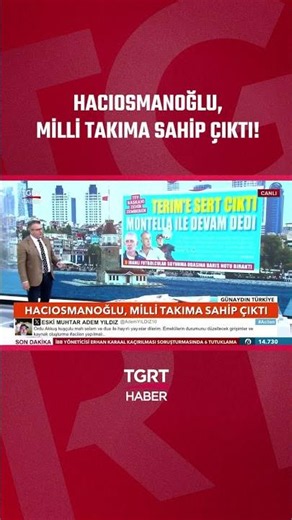 Hacıosmanoğlu Stands Up for the National Team! #shorts
