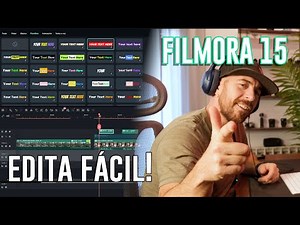 FILMORA 15: TUTORIAL for BEGINNERS with AI!!! (VIDEO EDITION)
