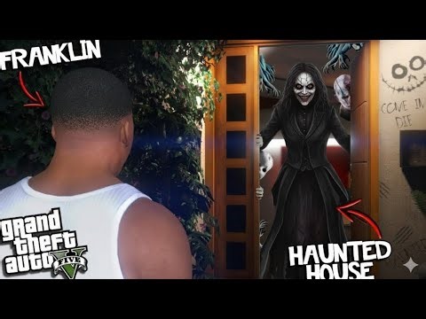 Franklin Survived Haunted House in GTA 😨 | Malayalam Gameplay