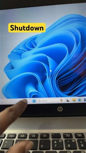 How to Shutdown Windows 11 Where is Shutdown Option#macnitesh#keyboardtricks#2025short