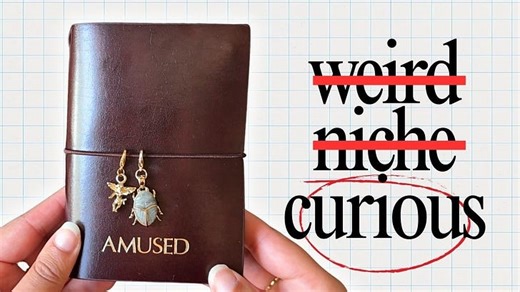 start a commonplace book! become even weirder at parties!