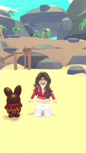 opening chocolate bunny box