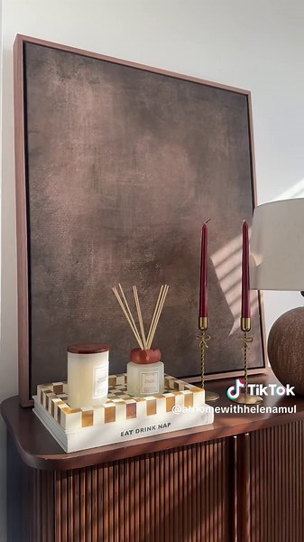 Another cabinet styling! #caninetstyling #canvasstyling