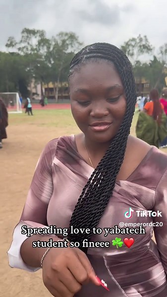 Spreading Love at Yaba Tech: Celebrating Student Life