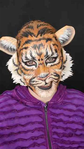 Angry Kitty Comes to Life — Makeup Transformation