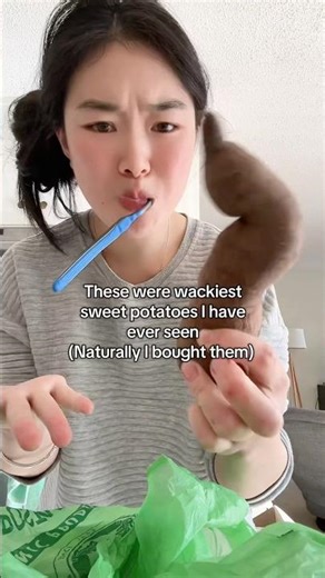 Still tasted pretty good 👍 #shorts #cookingvlog #sweetpotato