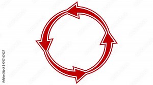 Loading Circle, Video. Loading Animation Icon on Transparent Background. Download Progress, Preloader Animation Web Design Template, Interface Buffering. Seamless Loop Animation 4K with Alpha Channel