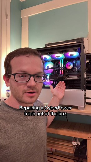 Unboxing and Repairing a CyberPowerPC Experience