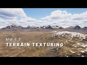 Mega World V1.3 - Terrain Texturing (with MicroSplat)