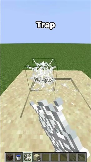 The Ultimate Sand Trap: Impossible to Escape! #minecraft #nobatidao