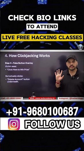 🚨 How Clickjacking Actually Works! 🛑