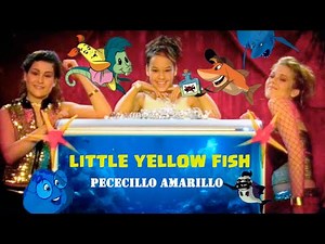 Help! I'm A Fish (I'm A Little Yellow Fish) 🐠 | Little Trees Version (Lyrics English & Spanish)