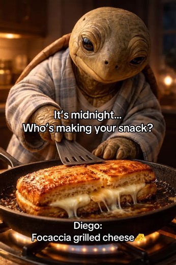 It’s midnight… Who’s making your snack? #chooseone #ai #oddlysatisfyingvideo #foodasmr #midnightsnack