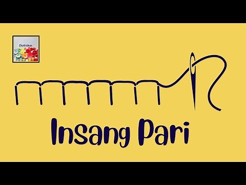 Cara Jahit Insang Pari