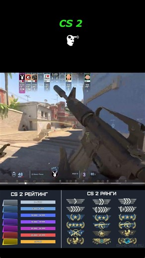 ЭЙС CS2 #cs2 #кс2 #cs #cs2highlights #csbishtvines #csmm #csgo #wtf #legends #faceit