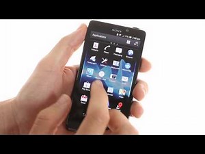 Sony Xperia T user interface demo