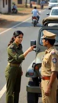 Female Army Officer vs Corrupt Police Officer | SHO Takes Action | Emotional Justice Story