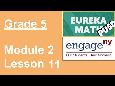 EngageNY Grade 5 Module 2 Lesson 11