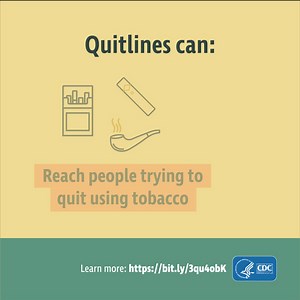 CDC’s Tips From Former Smokers® campaign helps people quit smoking by promoting 1-800-QUIT-NOW and other free resources. Read more in the special issue of @AmJPrevMed: https://bit.ly/3qu4obK | CDC Tobacco Free | Facebook