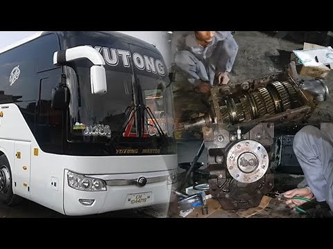 ZF Gearbox of YUTONG bus Rebuild | How To Rebuild Bus Gear Box