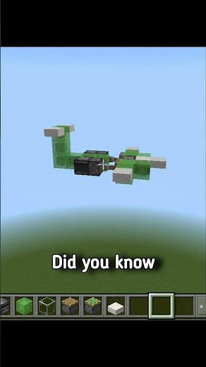 I Built a FULLY AUTOMATIC Plane in Minecraft! ✈️​#MinecraftRedstone