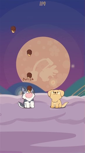 Bark E (Rush E) - Duet of Dog - Duet Cats - Mid Autumn Theme - Cute Rhythm Music Game #dog #game