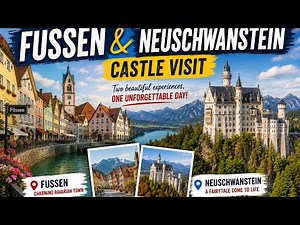 🏰 Neuschwanstein Castle & Füssen, Bavaria | Germany’s Fairytale Destination 🇩🇪