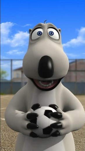 Football with Bear ⚽ #bernardBear