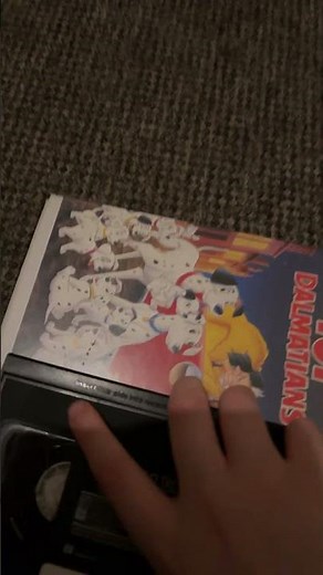 101 Dalmatians commercial VHS, 1990 to print date second of July2