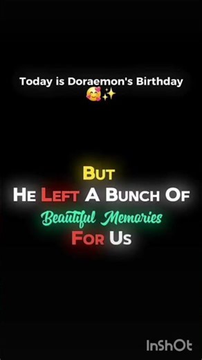 birthday 🎂🎂#doraemons birthday 3 sep # asthetic video 🎂♥️