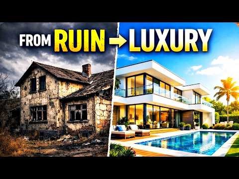👉 From Ruin to Luxury | Amazing House Transformation