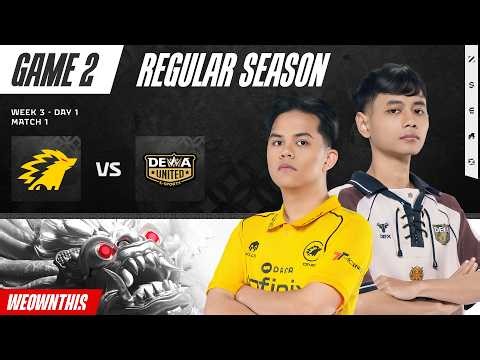 ONIC vs DEWA | Regular Season Week 3 Day 1 | Game 2 | #MPLIDS17