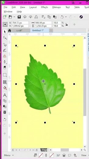 Remove Background Color in One Click | Background remove in CorelDRAW | PNG Maker