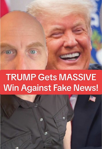 TRUMP Chalks Up MASSIVE Win Against FAKE NEWS! 😎🔥 #politicstiktok #politicaltiktoker #politicaltiktok #trump #donaldtrump #uspolitics
