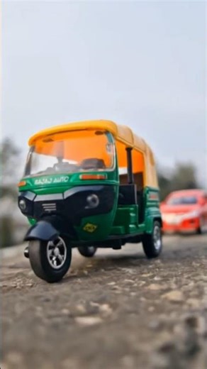 Diecast Model of Bajaj Auto Rickshaw | Tuk Tuk | Three Wheeler #shorts #autorickshaw #tuktuk