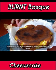 35K views · 328 reactions | How to Make Burnt Basque cheesecake Recipe 500 grams creamcheese 12 tbspn sugar 4 eggs 250ml all purpose cream ½ tspn salt 1 tspn vanilla extract 3 tbspn all purpose flour or cornstarch Enjoy!!! Music by : ikson baloon #burntbasquecheesecake #pangnegosyo #basquecheesecake #cheesecake | YourMayores Food | Facebook