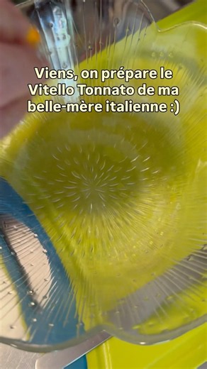 Le Vitello Tonnato 🇮🇹 La recette de ma belle-mère italienne & sa sauce ultra crémeuse #huiledolive