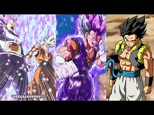 NEW LR UI GOKU & UE VEGETA → VEGITO+GOGETA INTRO, ACTIVE SKILL + OST! Dragon Ball Z Dokkan SPARKING