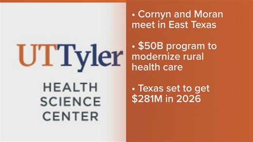 Lawmakers visit UT Tyler Health Science Center to highlight rural health investments