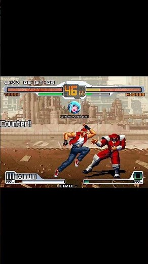SVC CHAOS SNK VS CAPCOM - TERRY COMBOS 4 #tas #ultimateplayer #kof #terrybogard #arcade #retrogaming